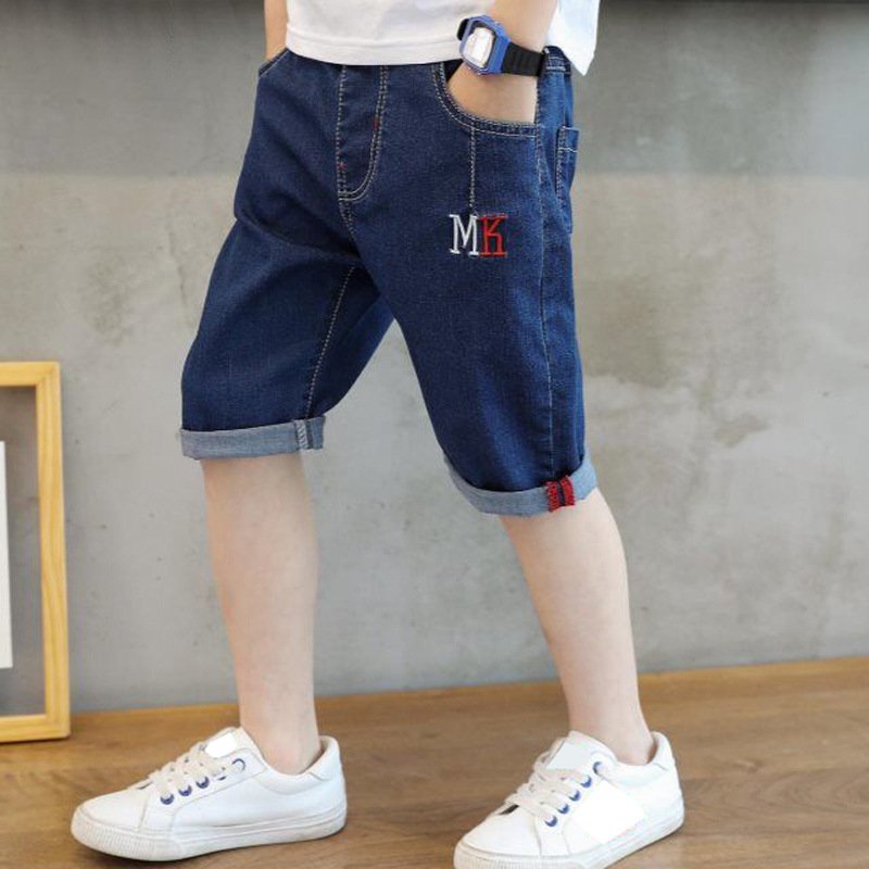 Children's Clothes, Children's Pants, Boy Jeans, Summer Casual Fashion Shorts - Image 5