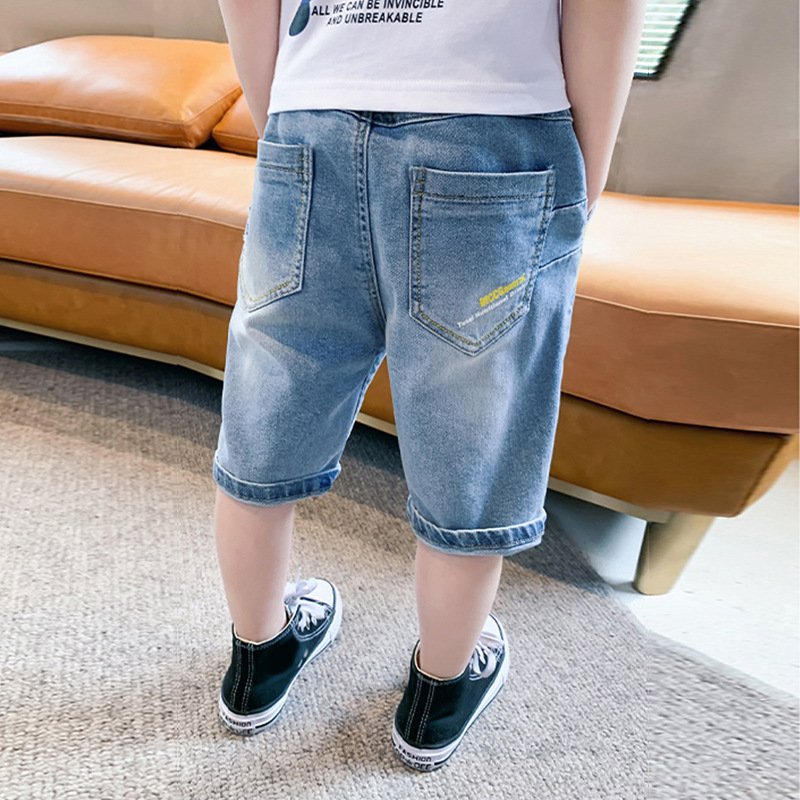 Children's Clothes, Children's Pants, Boy Jeans, Summer Casual Fashion Shorts - Image 6