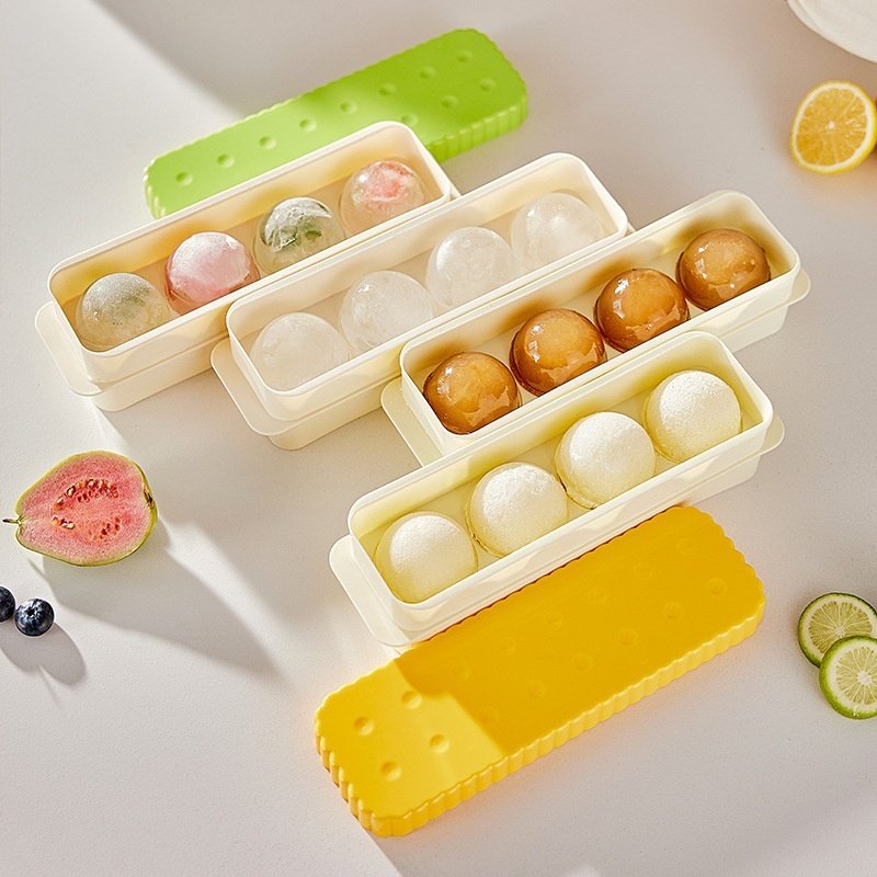 Round Ice Cube Mold Press Ice Tray Household Ice Maker - Image 6