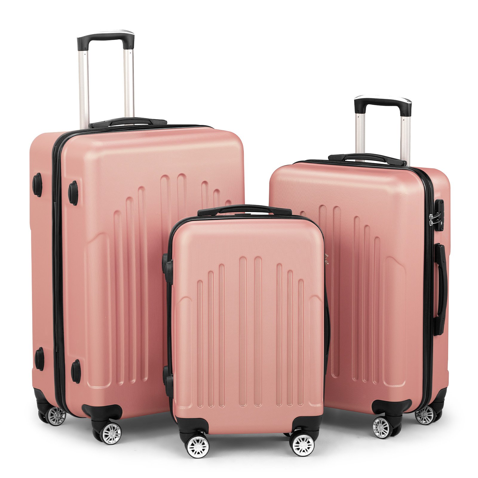 Three In One ABS PC Suitcase 20in 24in 28in Suitcase - Image 3
