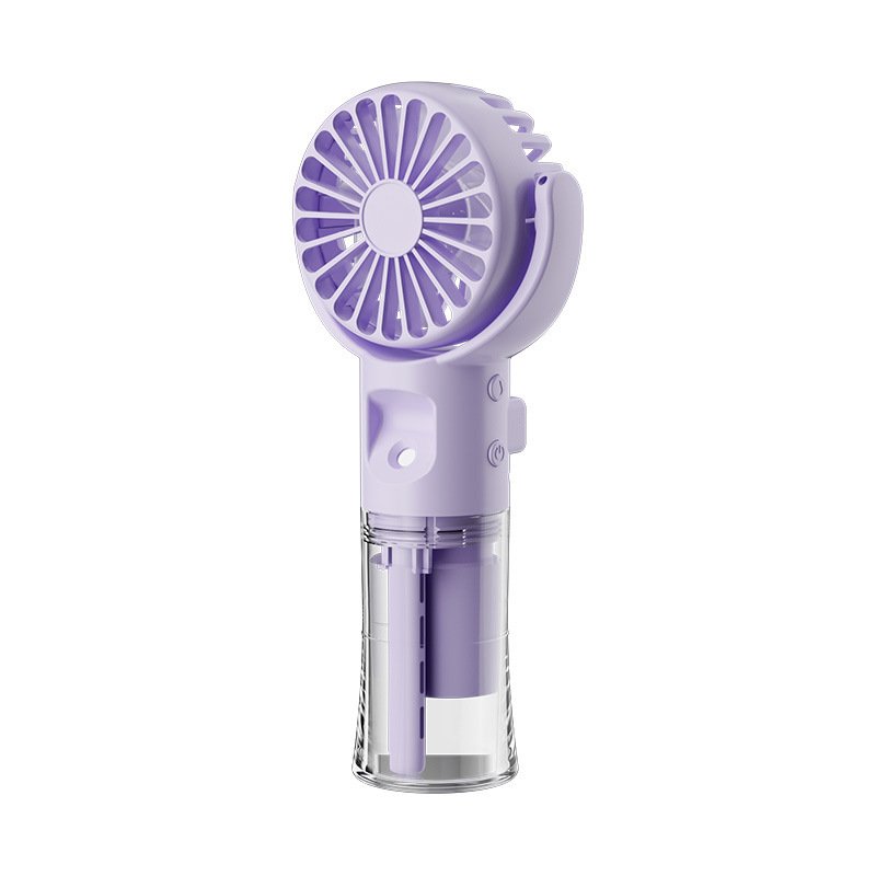 Portable Handheld Spray Fan 4-Speed Water Spray Mist Fan Summer Cooling Artifact USB Charging Summer Supplies Outdoor Mini Fan - Image 3