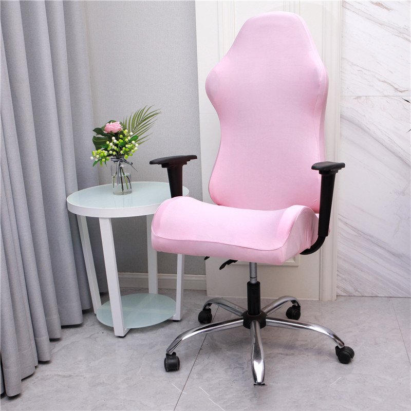 Stretch Fabric Gaming Chair Cover Armrest Swivel Chair Seat - Image 10