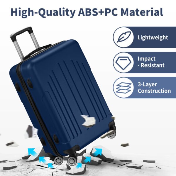 Three In One ABS PC Suitcase 20in 24in 28in Suitcase - Image 10