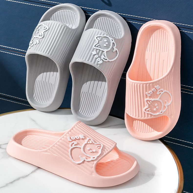 Cute Cat Slippers Summer Women Home Shoes Bath Thick Platform Non-Slip Slides Indoor Outdoor - Image 7