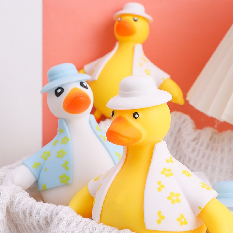 Bouncy Duck Stress Relief Toy Pinch Cute Selling Cute Come On Small Yellow Duck Trick Toy - Image 9