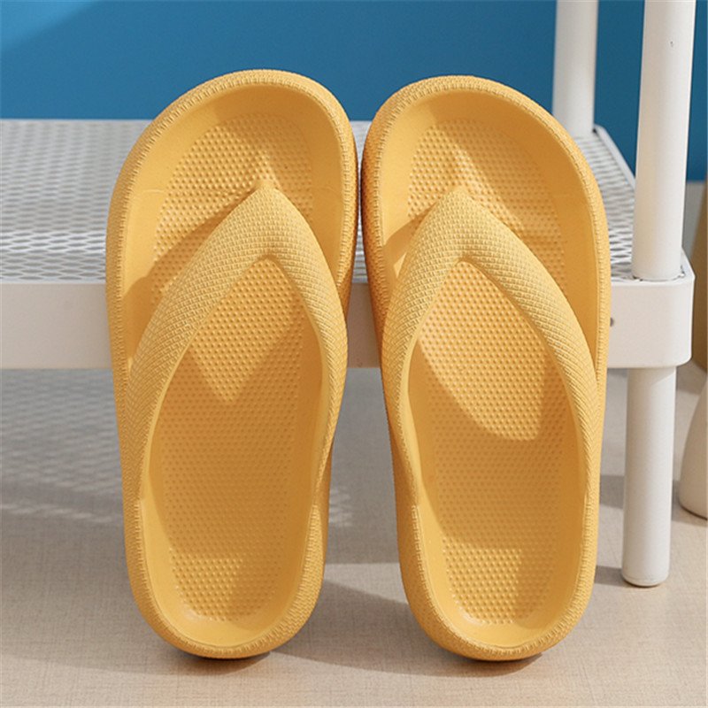 Clip Toe Shoes Eva Non-Slip Slippers Soft Sole Flip Flops Women Thick Bottom Bathroom Slides Summer - Image 10