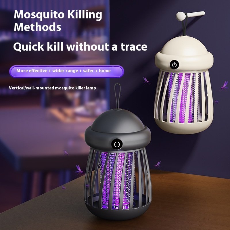 Mosquito Killer Lamp Insect Repellent Radiation Less Mute Electric Insect Trap Usb Charging Outdoor Mosquito Killer Repellent - Image 2