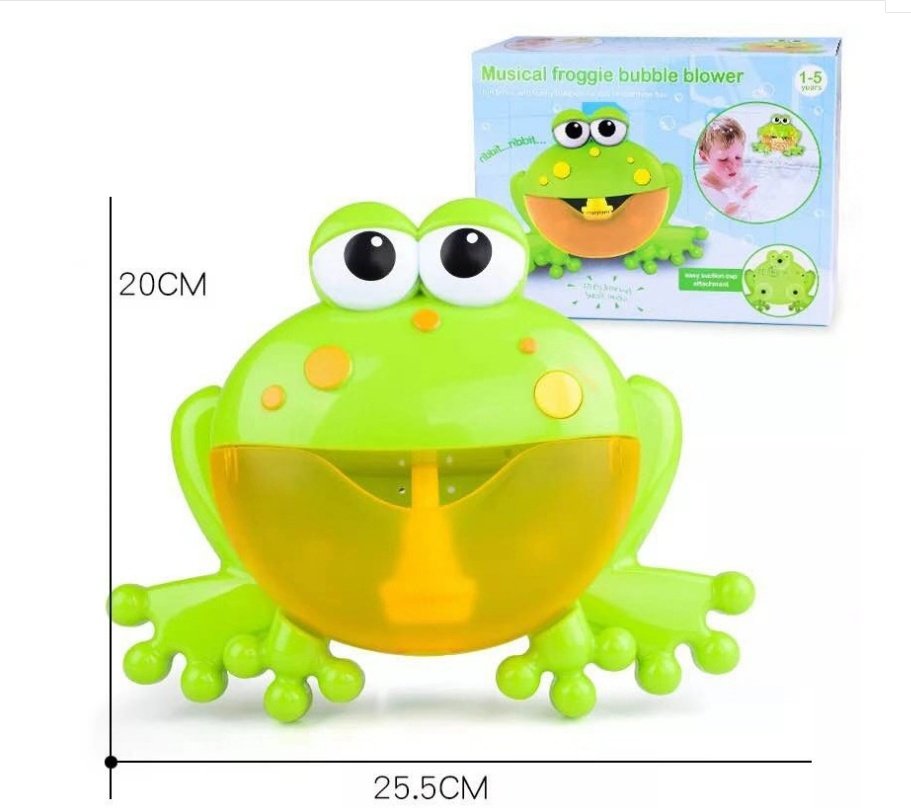 Kids Baby Shower Toys Automatic Crab Bubbler with Music - Image 3