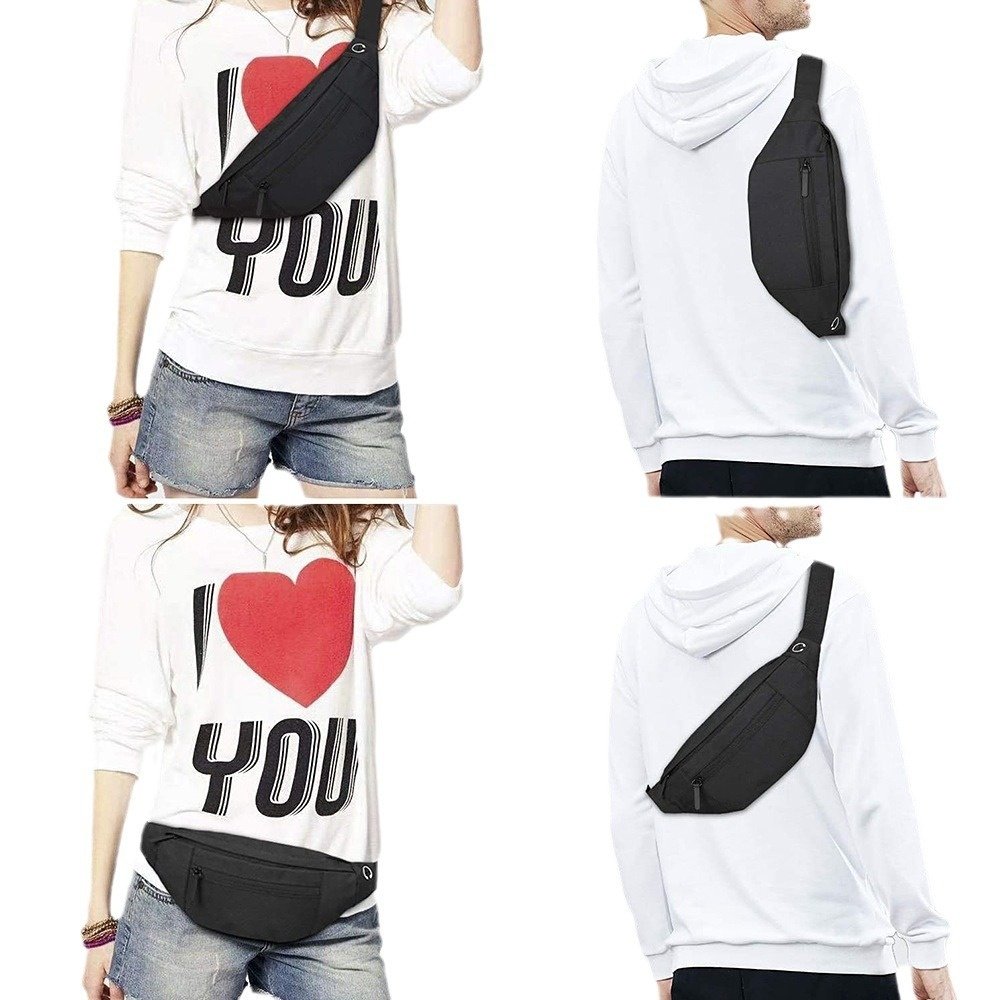 Outdoor Leisure Sports Waist Bag Waterproof Workout Travel Crossbody - Image 7