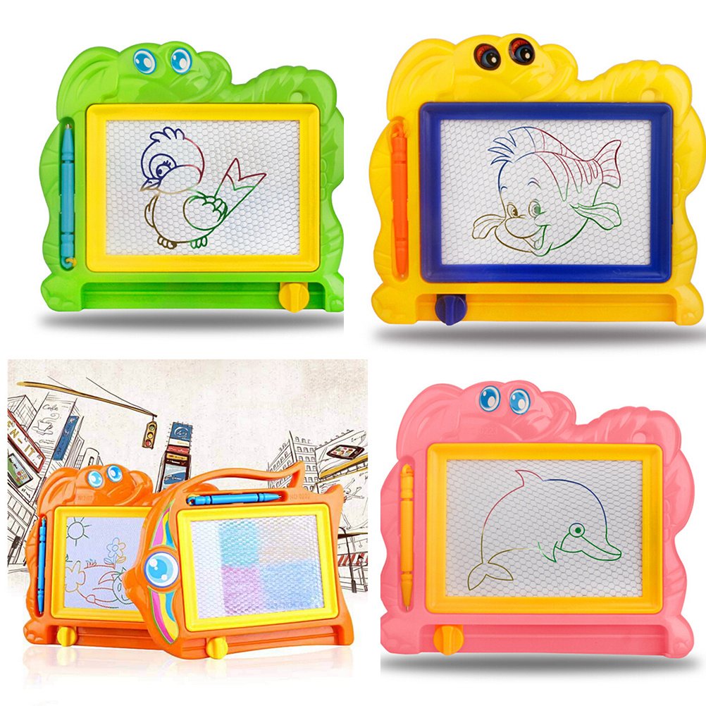 Board Kids Colorful Plastic Magnetic Drawing Tablet Toys - Image 6