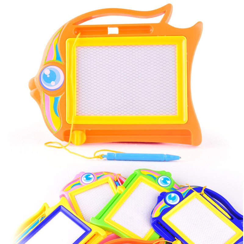 Board Kids Colorful Plastic Magnetic Drawing Tablet Toys - Image 4