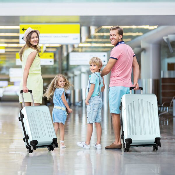 Three In One ABS PC Suitcase 20in 24in 28in Suitcase - Image 2