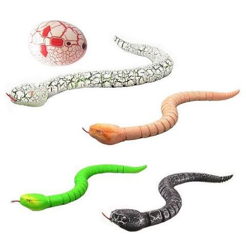 Novelty Remote Control Snake Rattlesnake Animal Trick Terrifying Mischief Toy - Image 7