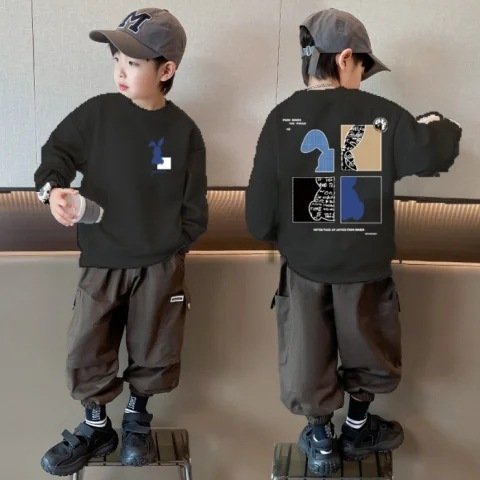 Cotton Composite Children's Sweater Boys - Image 2