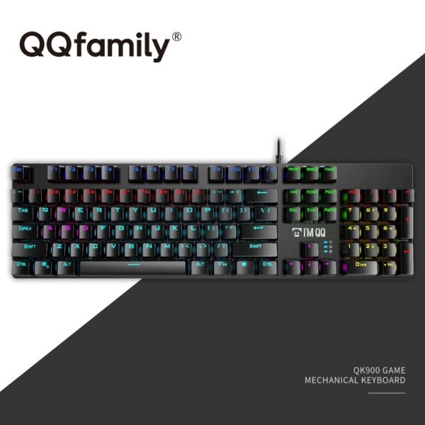 Rainforest Tarantula Mechanical Film Gaming Keyboard - Image 4
