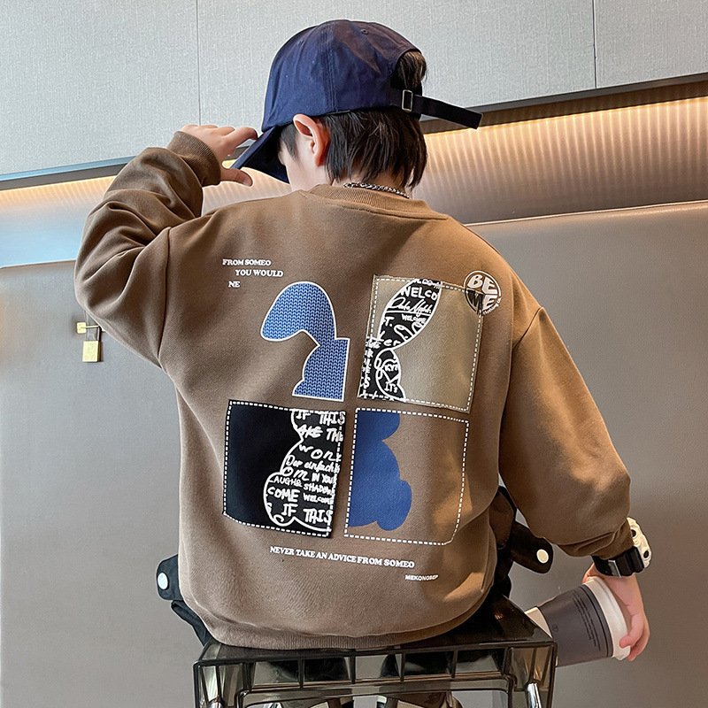 Cotton Composite Children's Sweater Boys - Image 3