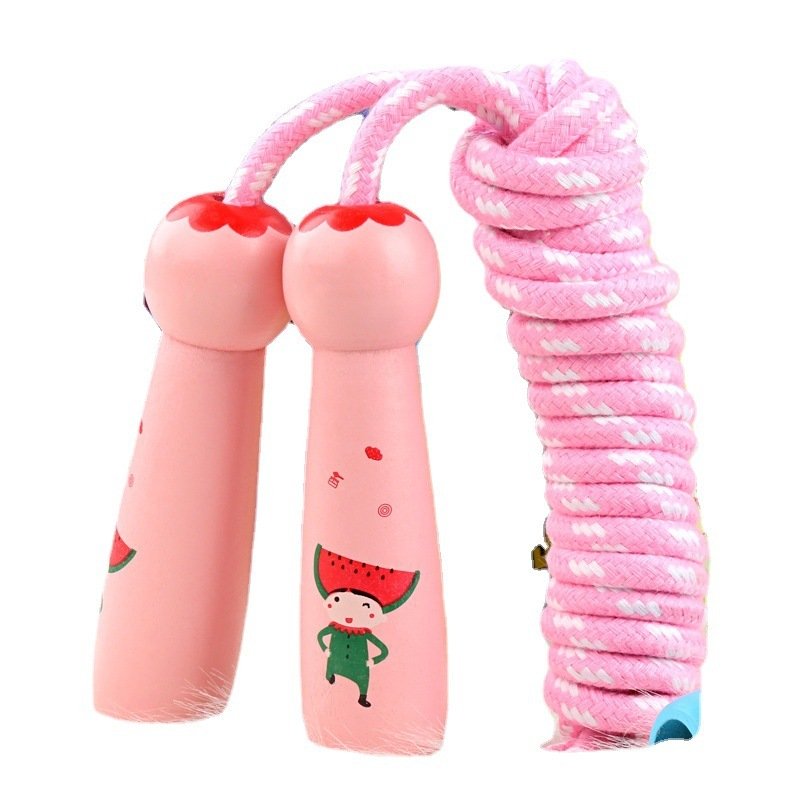 Wooden Rope Skipping Toys Children Primary School Sports Supplies - Image 3