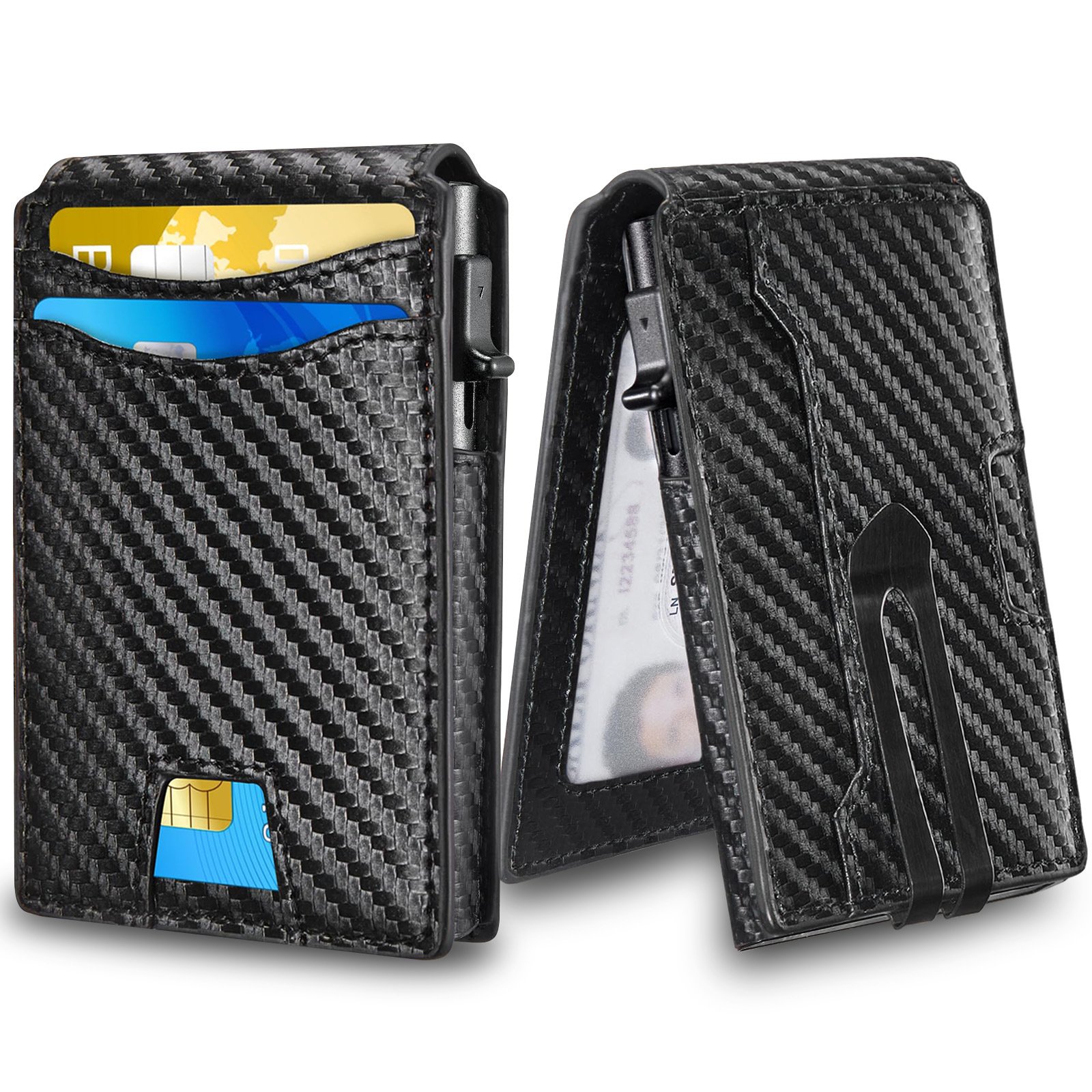 Men's High-grade Simple Flip Card Holder - Image 3