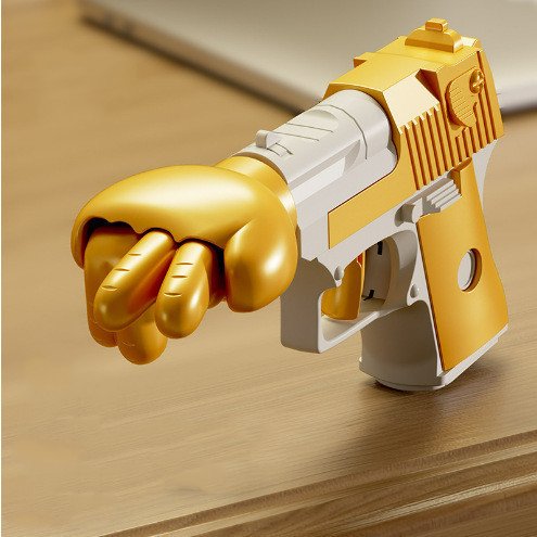 Punch Gun Table Game Props Decompression Kids Toys - Image 4