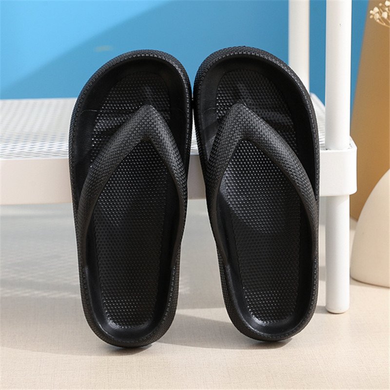 Clip Toe Shoes Eva Non-Slip Slippers Soft Sole Flip Flops Women Thick Bottom Bathroom Slides Summer - Image 9