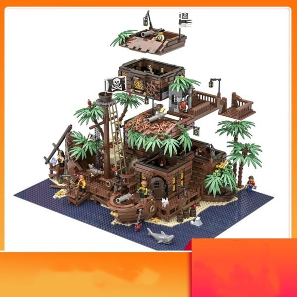 Large Captain Action Shipwreck Caribbean Series Assembled Toys - Image 3