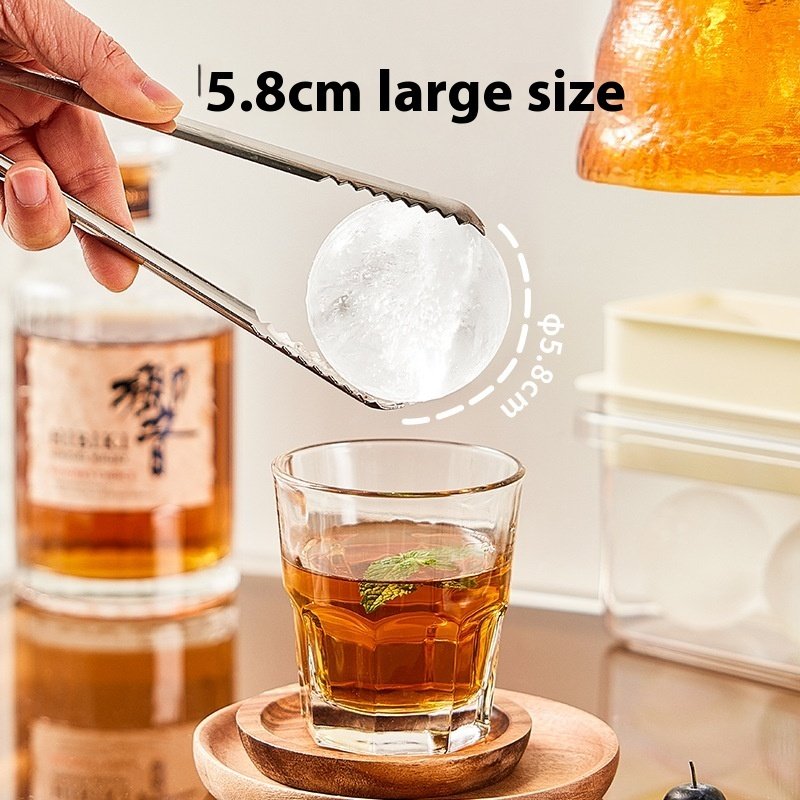 Round Ice Cube Mold Press Ice Tray Household Ice Maker - Image 8