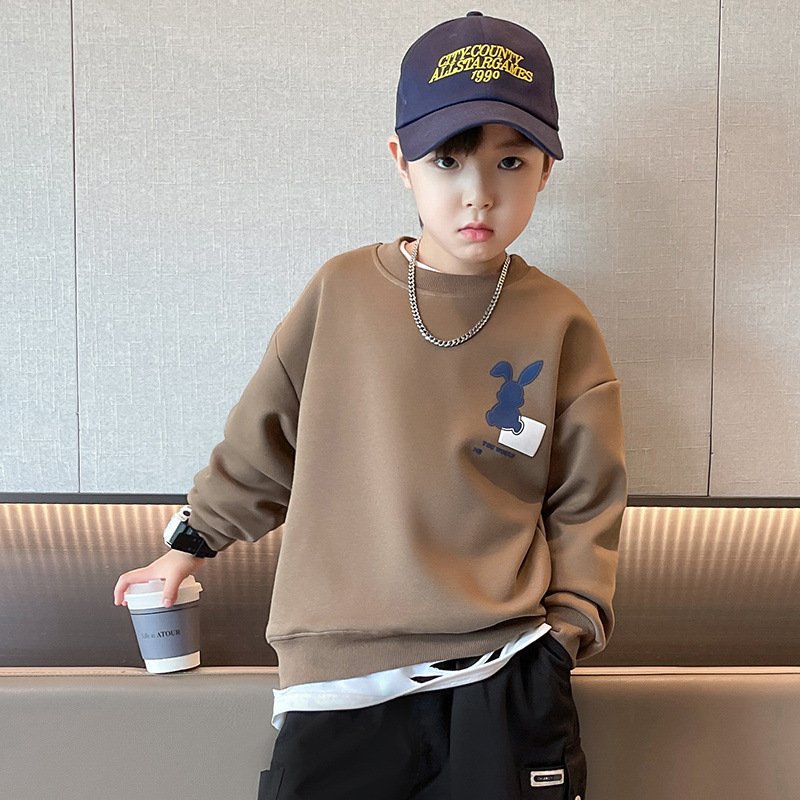 Cotton Composite Children's Sweater Boys