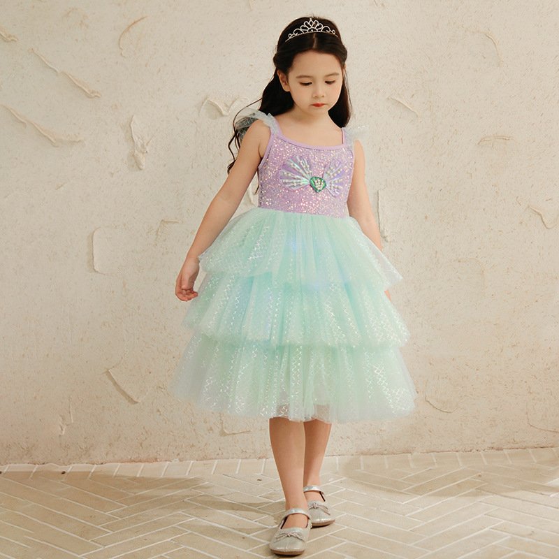 New Mermaid Princess Girls' Dresses - Image 10