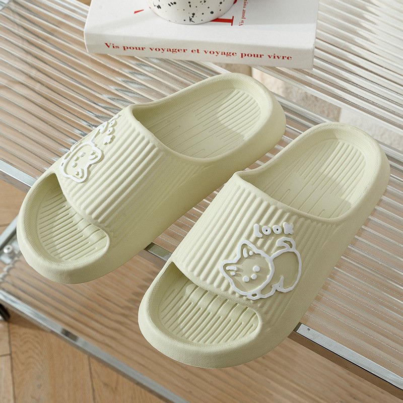 Cute Cat Slippers Summer Women Home Shoes Bath Thick Platform Non-Slip Slides Indoor Outdoor - Image 8