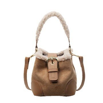 Crossbody Bags Women Shoulder Bag Casual Retro Plush Bag Versatile Plush Designer Bags Purse And Handbags Female Bags - Image 6