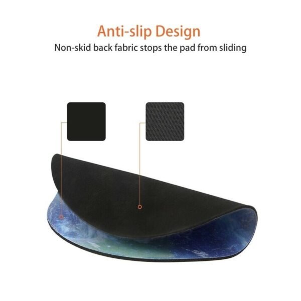 Space Round Mouse Pad PC Gaming Non Slip Mice Mat For Laptop Notebook Computer Gaming Mouse Pad - Image 5