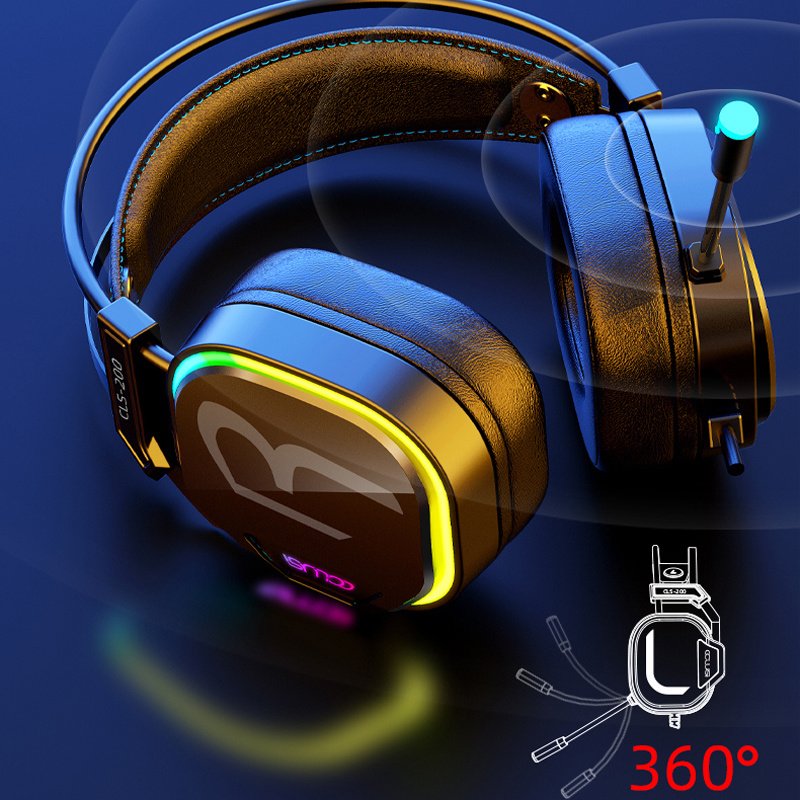 Headset Gaming Headset 7.1 Wired USB Microphone - Image 7